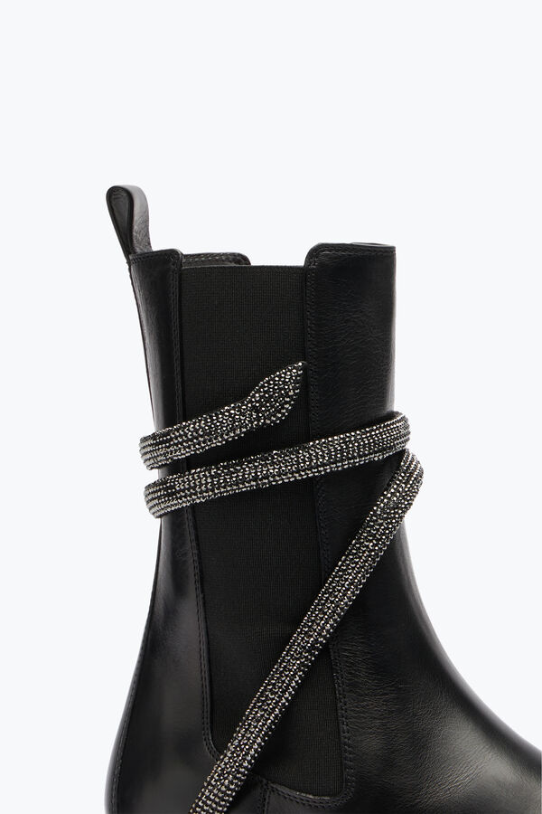joyas cleo de combate negro botas de motorista rene caovilla