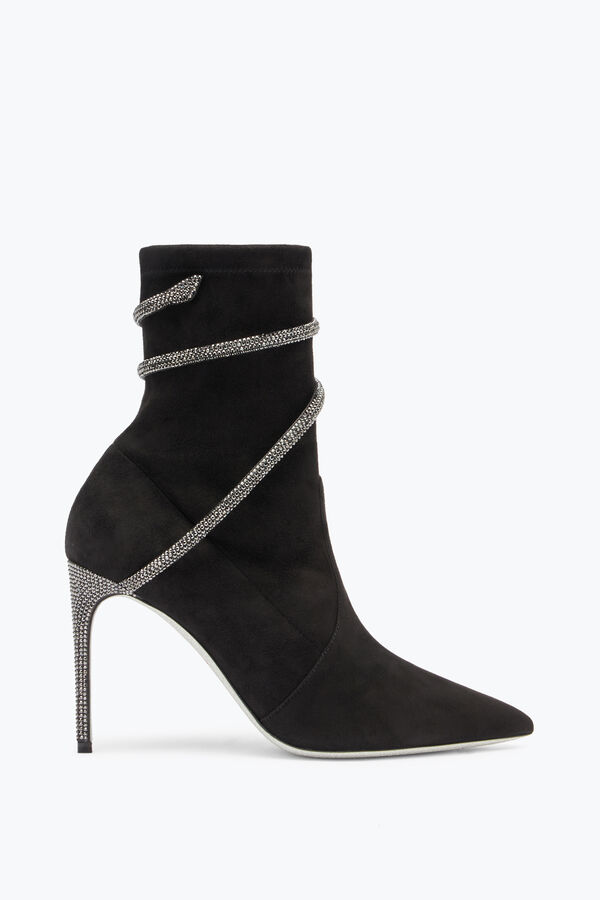 joyas cleo cristales negros de bota de 100 rene caovilla