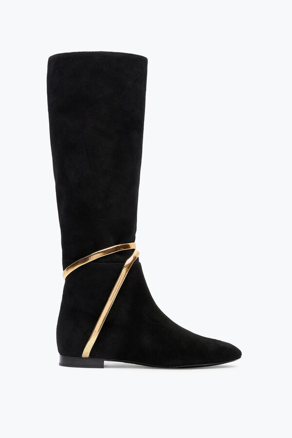 joyas de enebro arranque suave en negro suede 20 rene caovilla