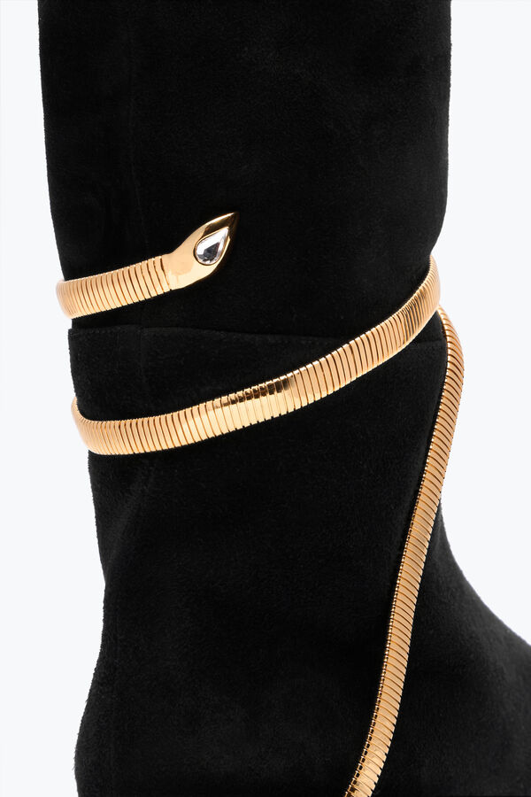joyas de enebro arranque suave en negro suede 20 rene caovilla