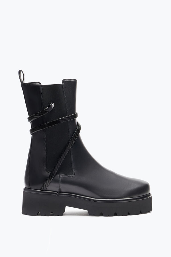 joyas de enebro negro biker boot 45 rene caovilla