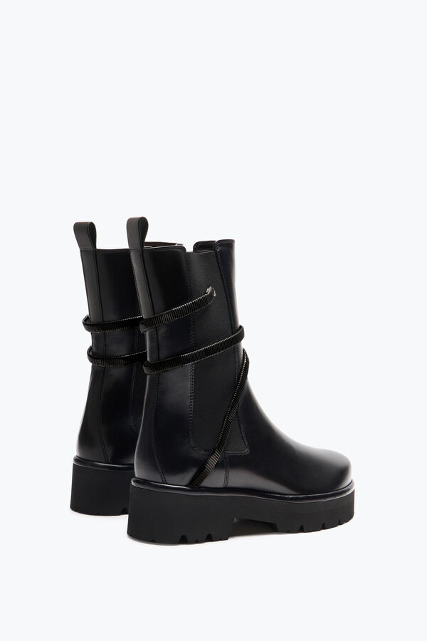 joyas de enebro negro biker boot 45 rene caovilla