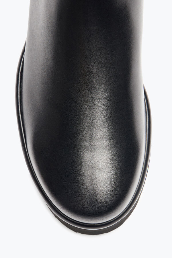 joyas de enebro negro biker boot 45 rene caovilla