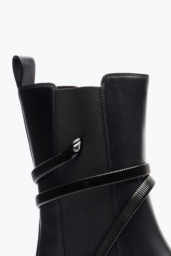 joyas de enebro negro biker boot 45 rene caovilla