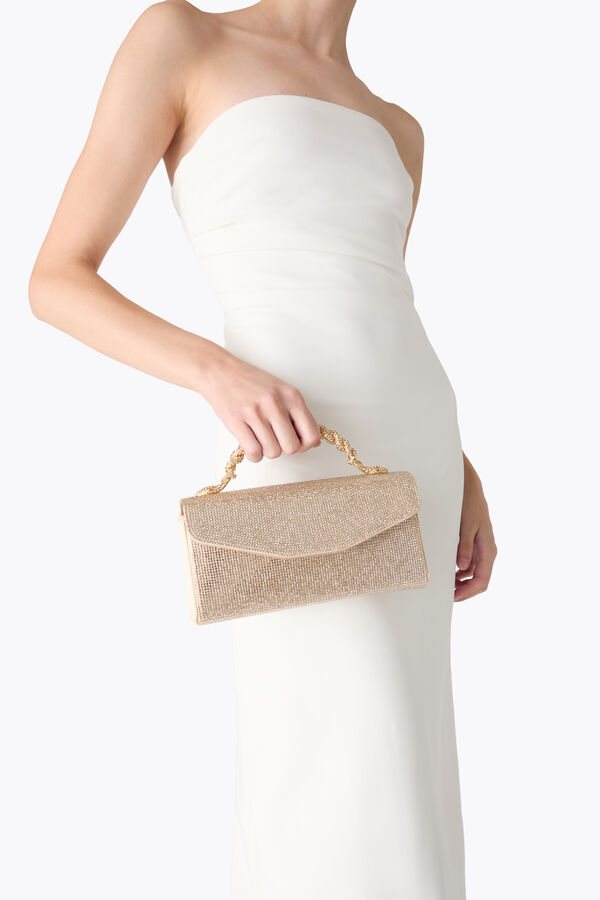 joyas victoria de oro mini bolso rene caovilla