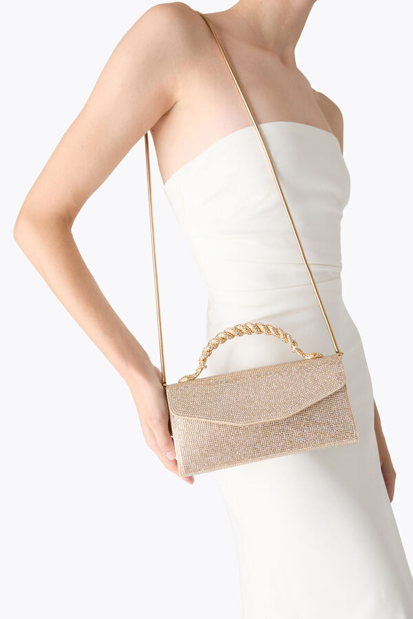 joyas victoria de oro mini bolso rene caovilla
