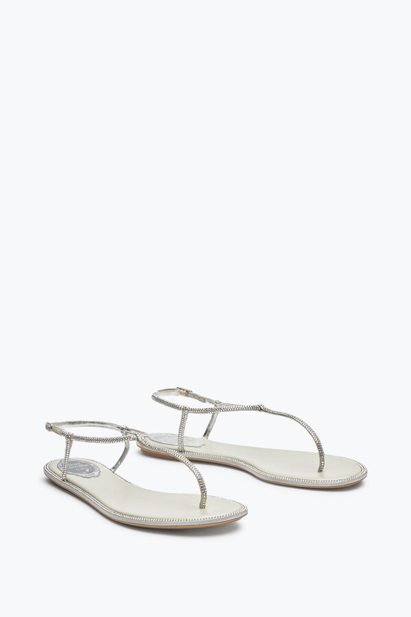 joyas plana flip flops diana rene caovilla