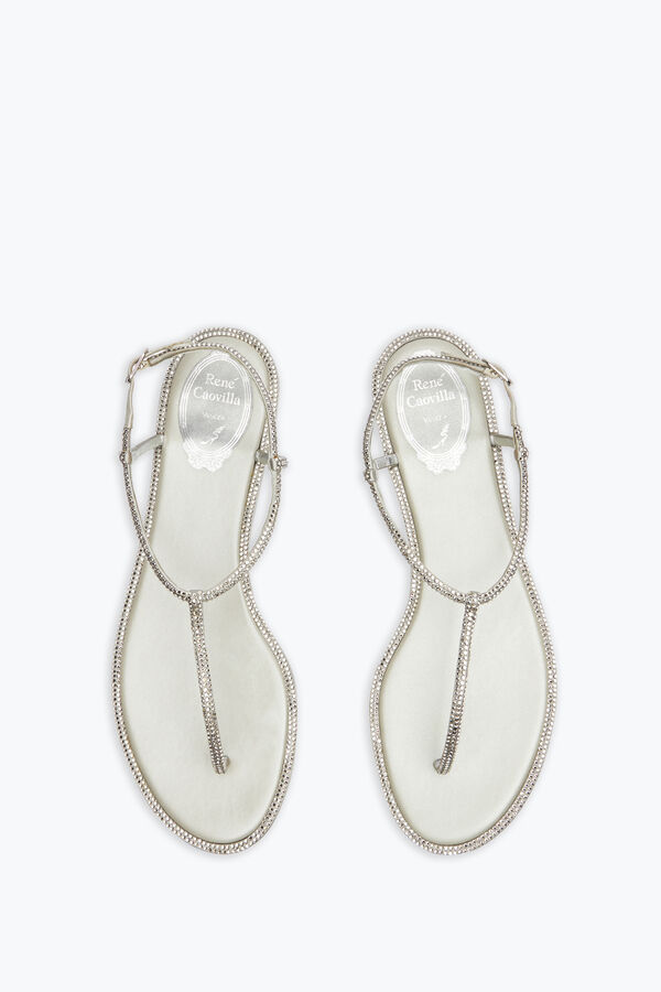 joyas plana flip flops diana rene caovilla