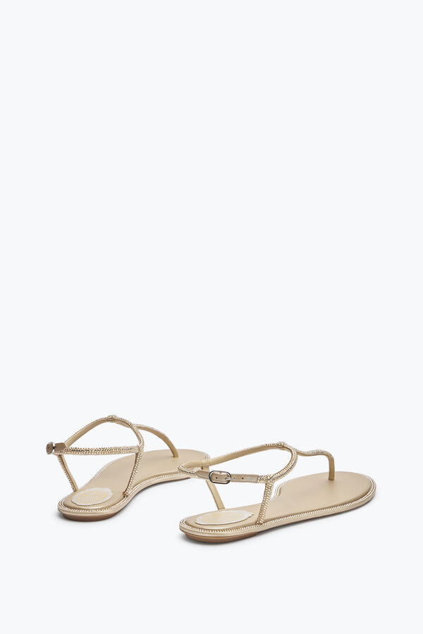 joyas diana cristal de color beige sandalias 10 rene caovilla