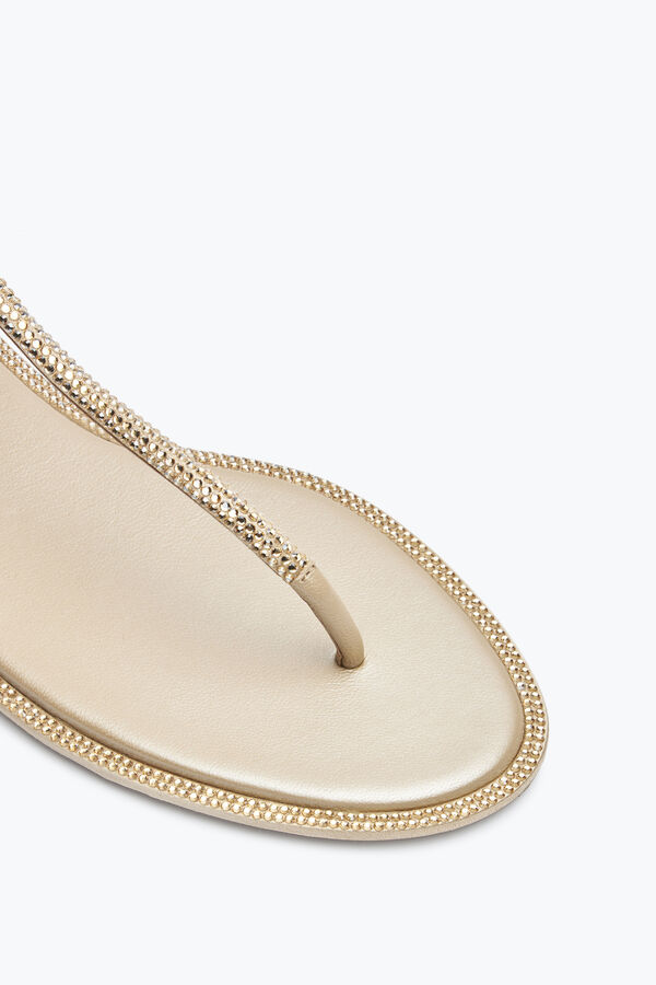 joyas diana cristal de color beige sandalias 10 rene caovilla