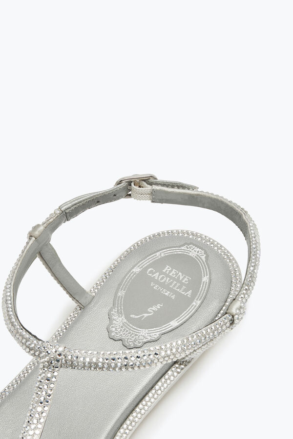 joyas diana cristal gris sandalia 10 rene caovilla