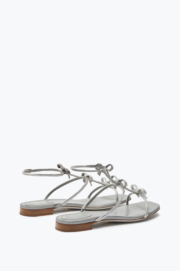 joyas caterina cristal gris perla sandalia 10 rene caovilla