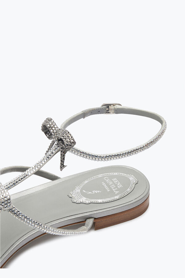 joyas caterina cristal gris perla sandalia 10 rene caovilla