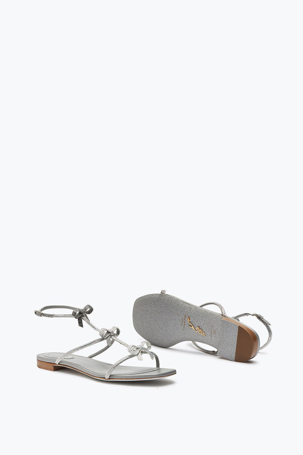 joyas caterina cristal gris perla sandalia 10 rene caovilla