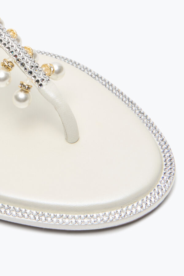 joyas diana blanco sandalia con perlas 10 rene caovilla