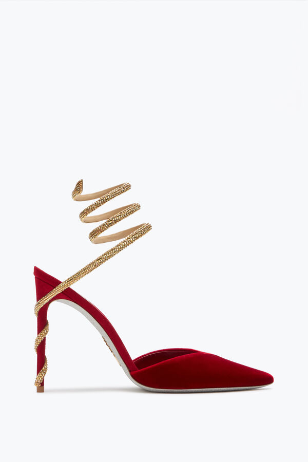 joyas margot rojo y oro de la bomba de 105 rene caovilla