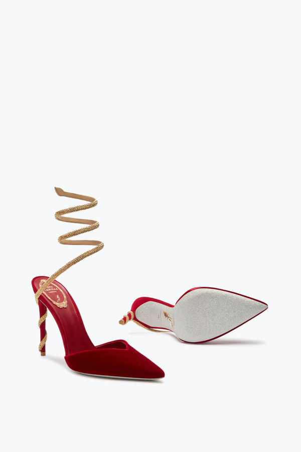 joyas margot rojo y oro de la bomba de 105 rene caovilla