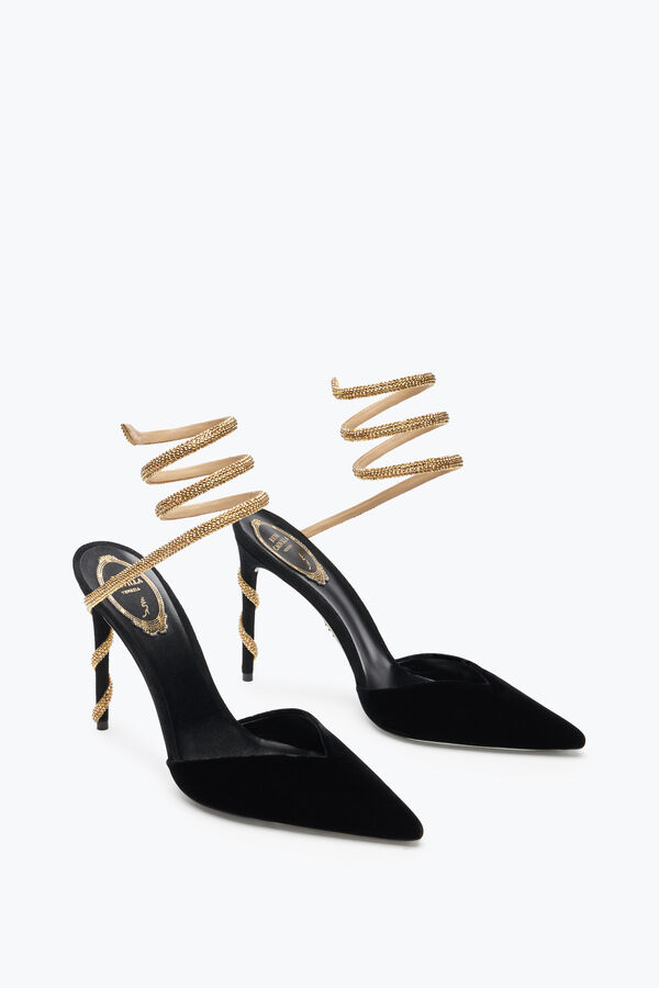 joyas margot negro y oro de la bomba de 105 rene caovilla