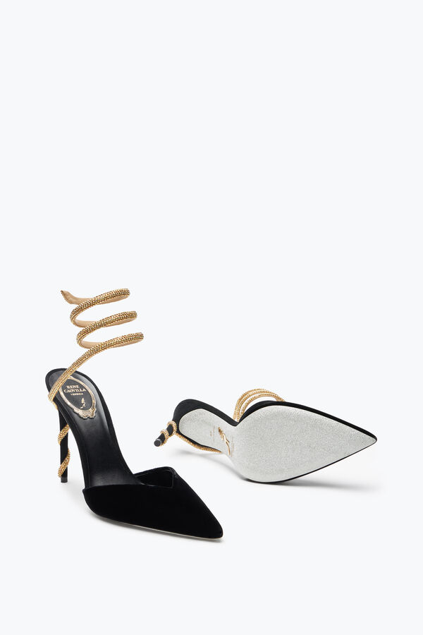 joyas margot negro y oro de la bomba de 105 rene caovilla