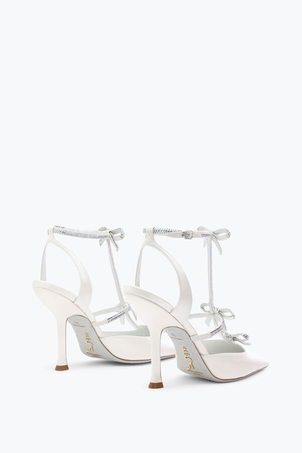 joyas caterina de marfil slingback 105 rene caovilla