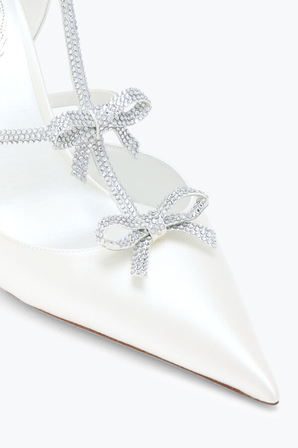 joyas caterina de marfil slingback 105 rene caovilla