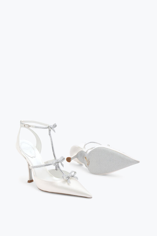 joyas caterina de marfil slingback 105 rene caovilla