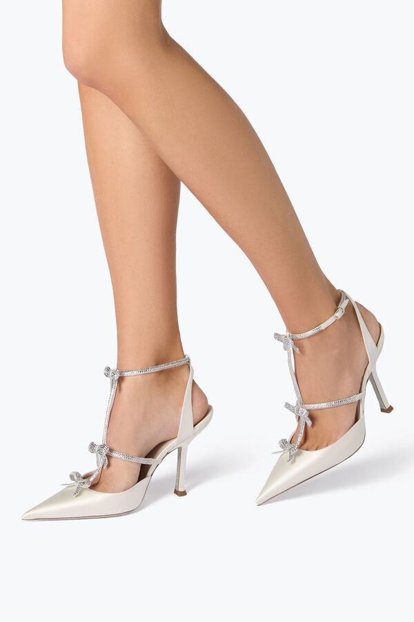 joyas caterina de marfil slingback 105 rene caovilla