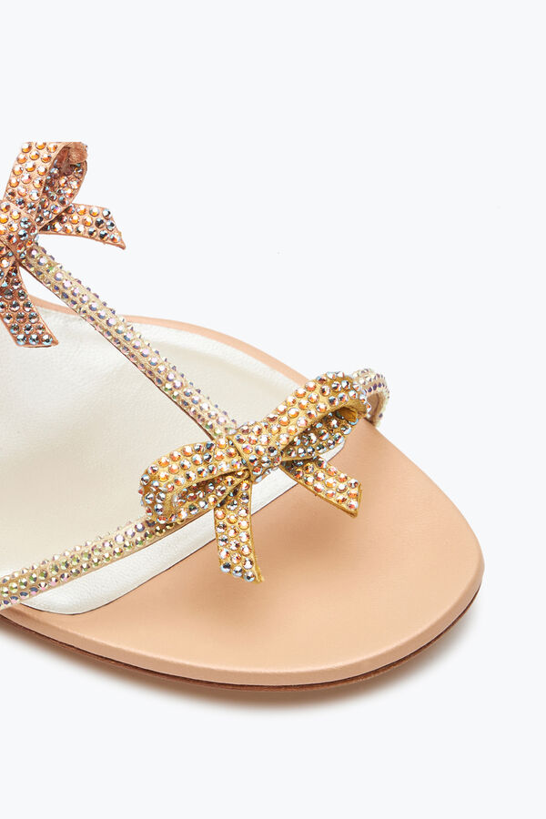 joyas sandalias con cordones tobillo caterina rene caovilla