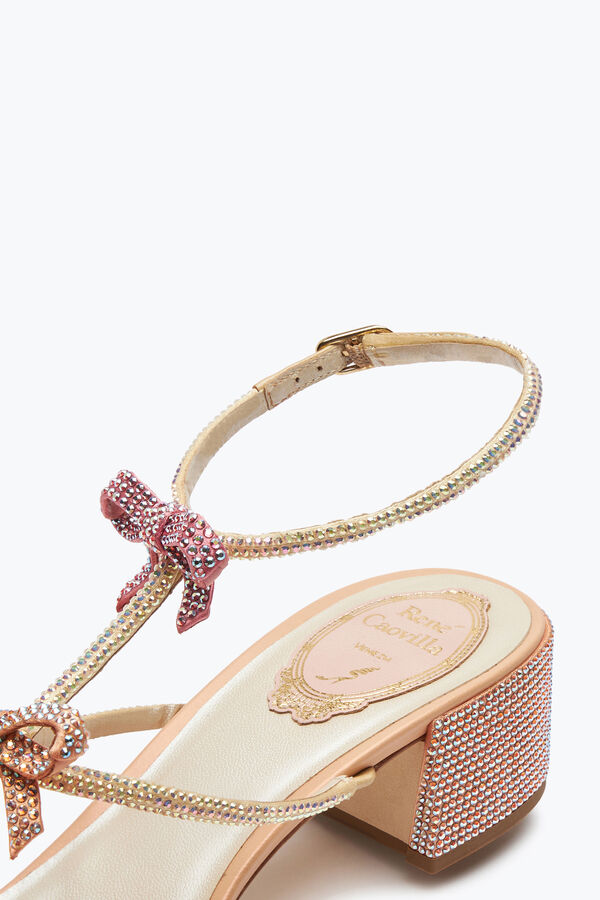 joyas sandalias con cordones tobillo caterina rene caovilla