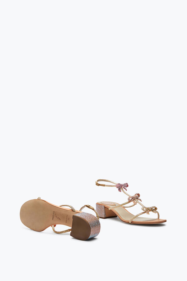joyas sandalias con cordones tobillo caterina rene caovilla
