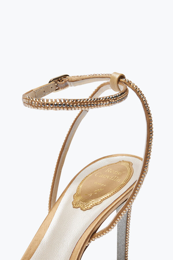 joyas ellabrita de cristal de color beige sandalias 80 rene caovilla