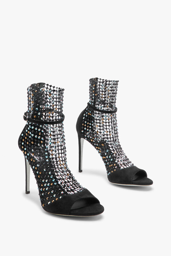 joyas galaxia negro sandalia 105 rene caovilla