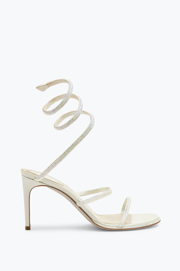 joyas cleo blanco sandalia 80 rene caovilla