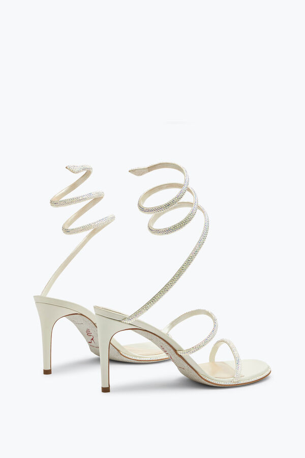 joyas cleo blanco sandalia 80 rene caovilla