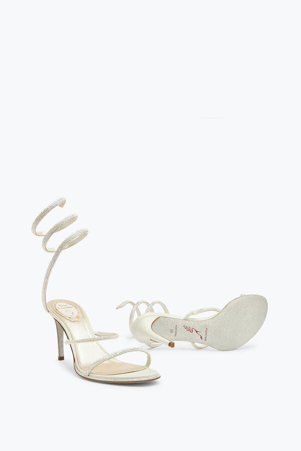 joyas cleo blanco sandalia 80 rene caovilla
