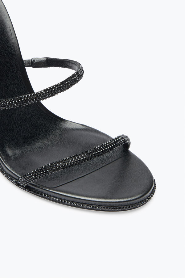 joyas cleo negro sandalia 105 rene caovilla