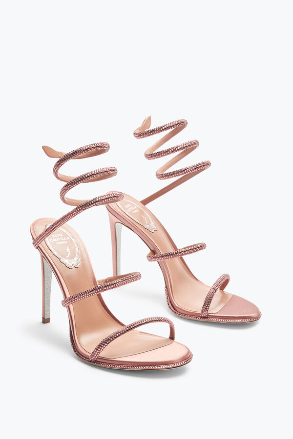 joyas cleo de oro rosa de sandalia 105 rene caovilla