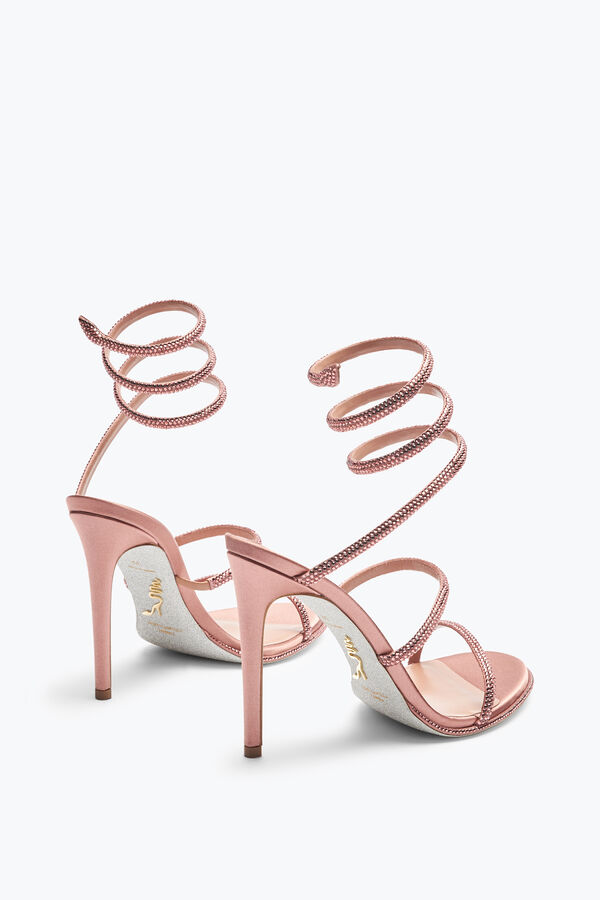 joyas cleo de oro rosa de sandalia 105 rene caovilla