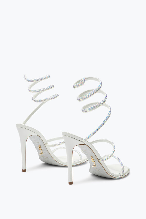 joyas sandalias con pedrería cleo rene caovilla