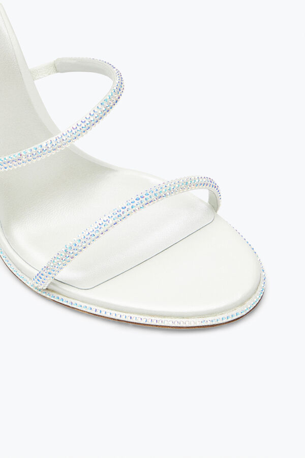joyas sandalias con pedrería cleo rene caovilla