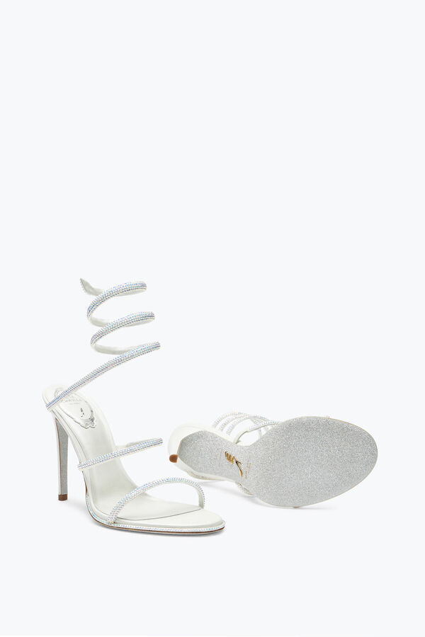 joyas sandalias con pedrería cleo rene caovilla
