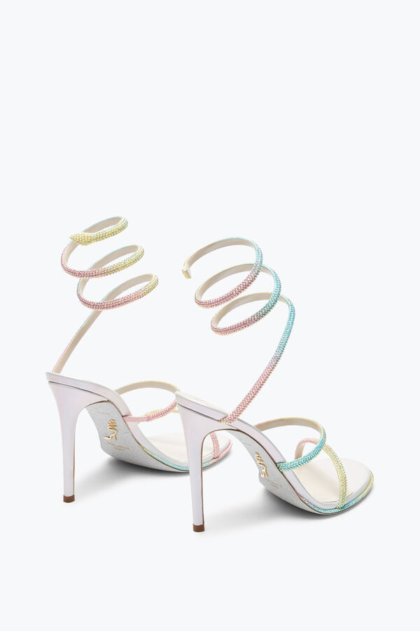 joyas cleo burano sandalias con cristales 105 rene caovilla