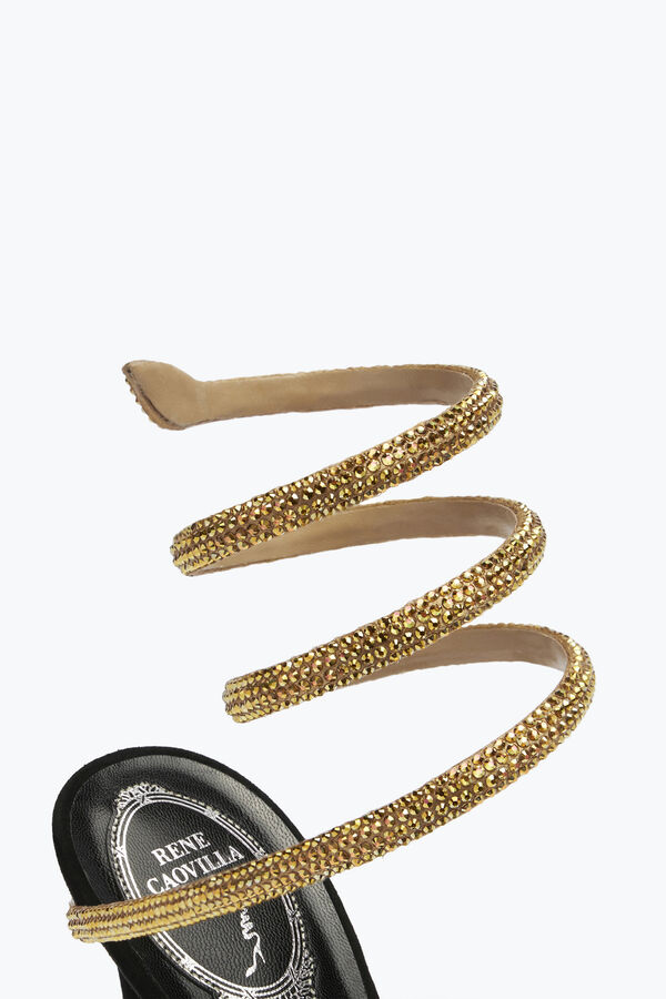joyas margot joya negra sandalias de serpiente rene caovilla