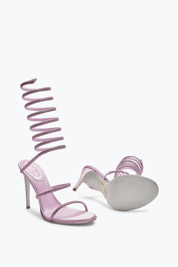 jeweled super cleo lila sandalia 105 rene caovilla
