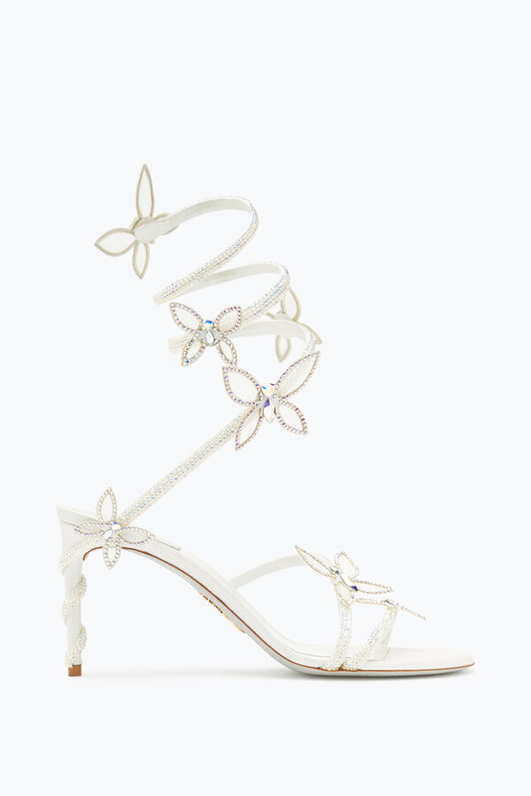 joyas margot blanco sandalia con mariposas 80 rene caovilla