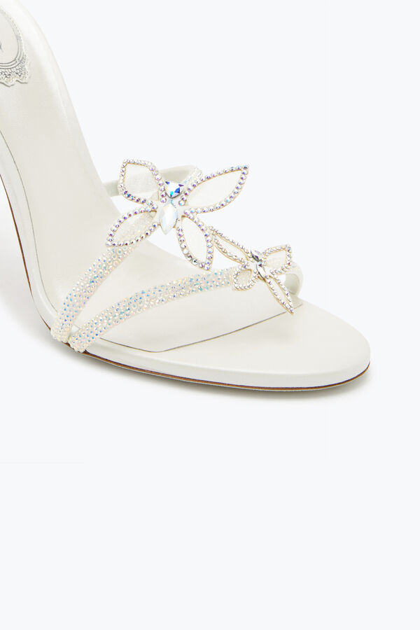 joyas margot blanco sandalia con mariposas 105 rene caovilla