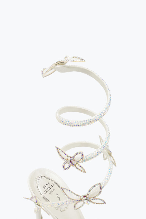 joyas margot blanco sandalia con mariposas 105 rene caovilla
