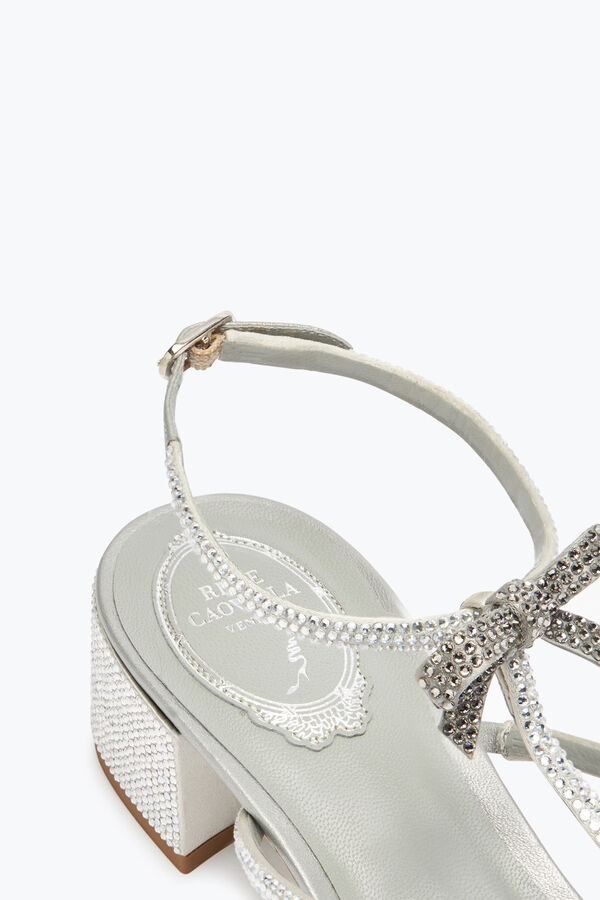 joyas caterina plata sandalia 35 rene caovilla