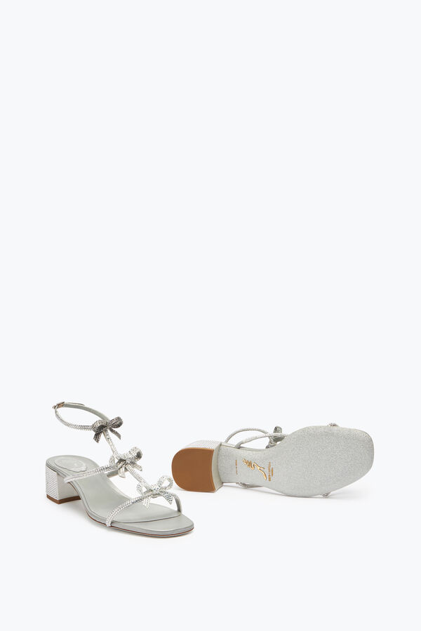 joyas caterina plata sandalia 35 rene caovilla