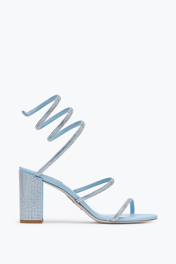 joyas cleo azul pastel sandalia 80 rene caovilla